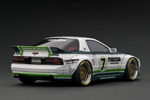 IG2913 PANDEM RX-7 (FC3S) White/Green  --- PREORDER (delivery in Q2-Q3 2024)