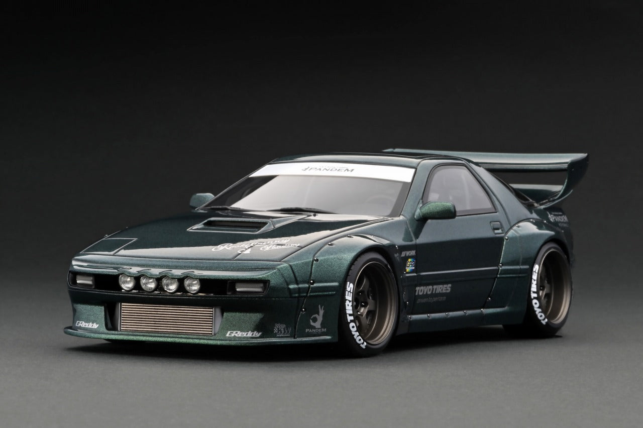 Fdr Rx7 Green IG2915 PANDEM RX-7 (FC3S) Green Metallic β ignition model