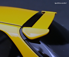 IG3629 INITIAL D Honda CIVIC (EK9) Type R Yellow  *carbon bonnet --- PREORDER (delivery in Q1 2025)