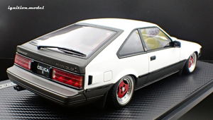 IG3536 Toyota Celica XX 2800GT (A60 Supra) White/Gun Metallic --- PREORDER (delivery in Q3 2025)