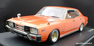 IG3558 Nissan Cedric Brougham (330) Copper Orange --- PREORDER (delivery in Q3 2025)