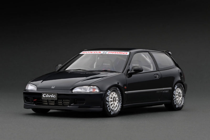Honda Civic EF8-SR 1998 1/18 ブラック Honda Civic EF8-SR 1998 1/18 ブラック - メルカリ