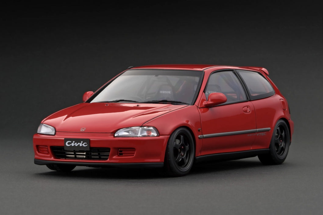 IG3045 Honda CIVIC (EG6) Red --- PREORDER (delivery in Apr-May 2024)