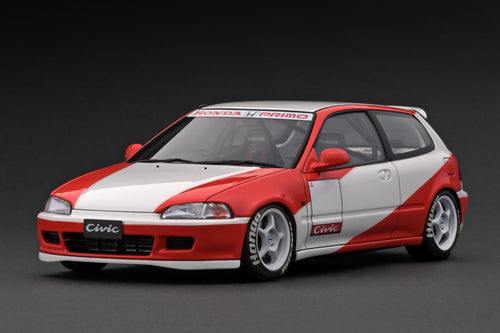 IG3047 Honda CIVIC (EG6) White/Red --- PREORDER (delivery in Q3 2024)