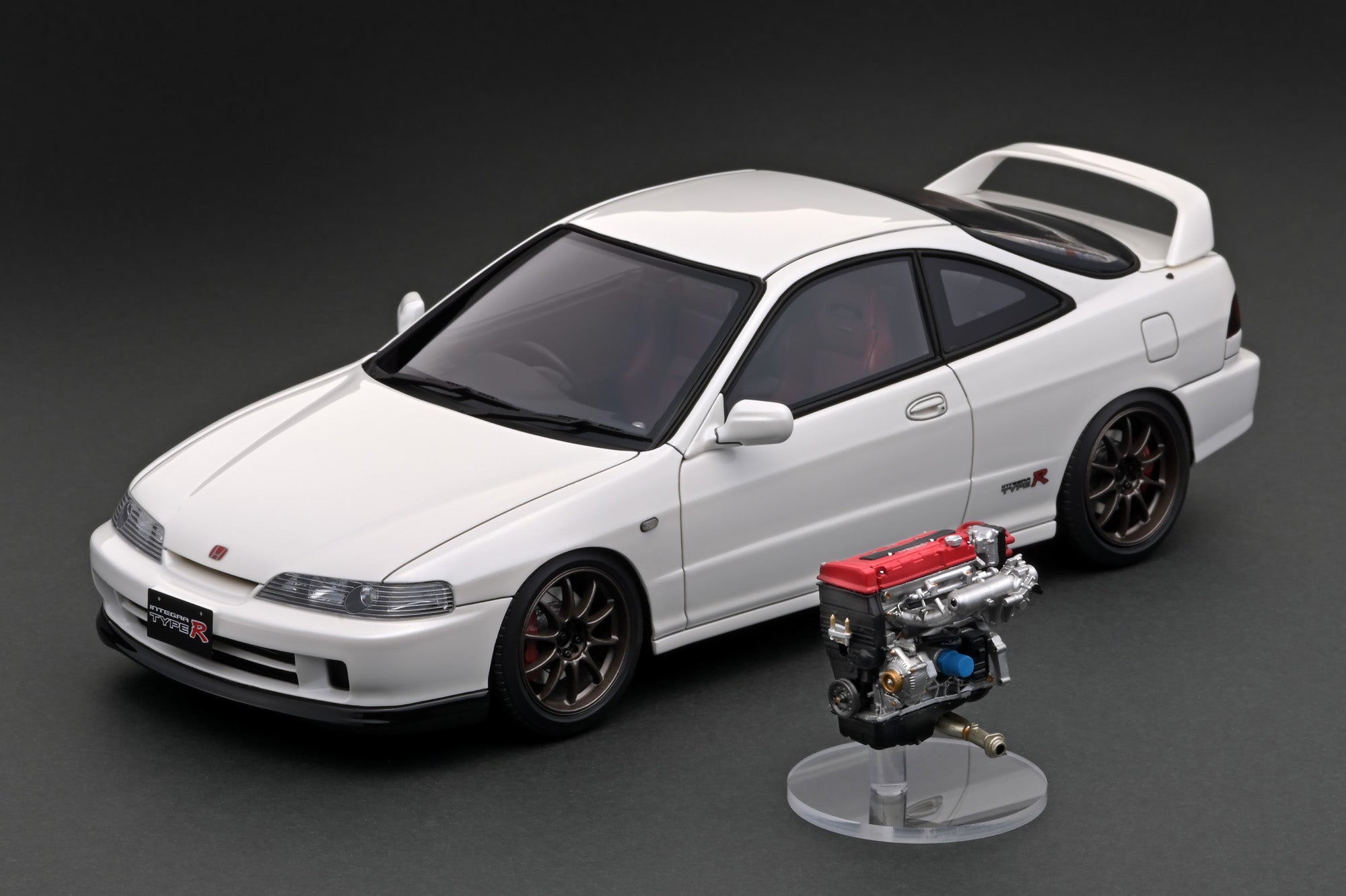IG3055 Honda INTEGRA (DC2) TYPE R Pearl White With B18C VTEC engine ...