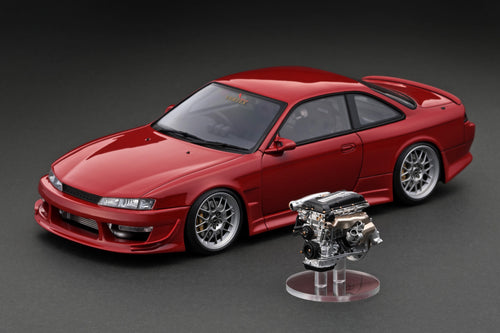 IG3083 VERTEX S14 Silvia Red With SR20 Engine --- PREORDER (delivery in mid-end Dec 2023)