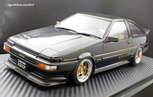 IG3490 Toyota Sprinter Trueno (AE86) 3Door GT Apex Black Limited --- PREORDER (delivery in Q2 2025)