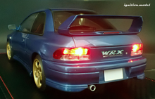 IG3539 INITIAL D SUBARU Impreza WRX type R  STi Version V (GC8) Blue With LED light --- PREORDER (delivery in Q1 2025)