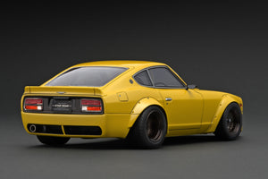 IG3109  Nissan Fairlady Z (S30) STAR ROAD Yellow Metallic With Mr. Inoue