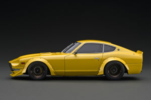 IG3109  Nissan Fairlady Z (S30) STAR ROAD Yellow Metallic With Mr. Inoue