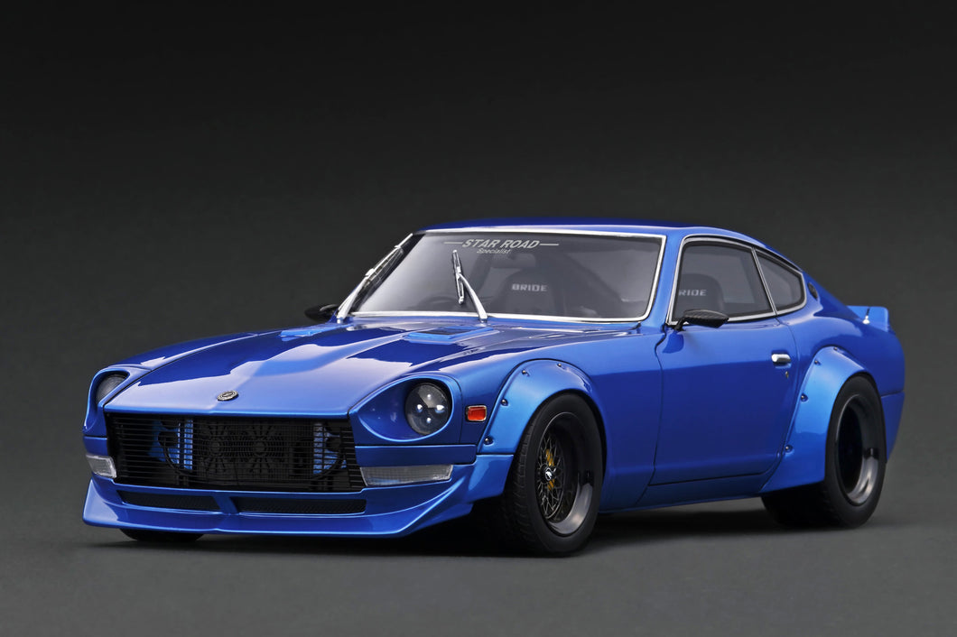 IG3113 Nissan Fairlady Z (S30) STAR ROAD Blue Metallic --- PREORDER (delivery in Q3 2024)