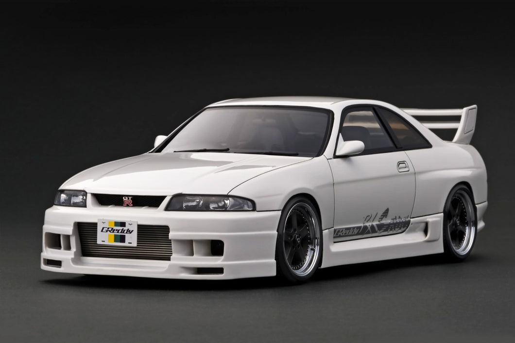 IG3129 GReddy GT-R (BCNR33) Pearl White --- PREORDER (delivery in Q2-Q3 2024)