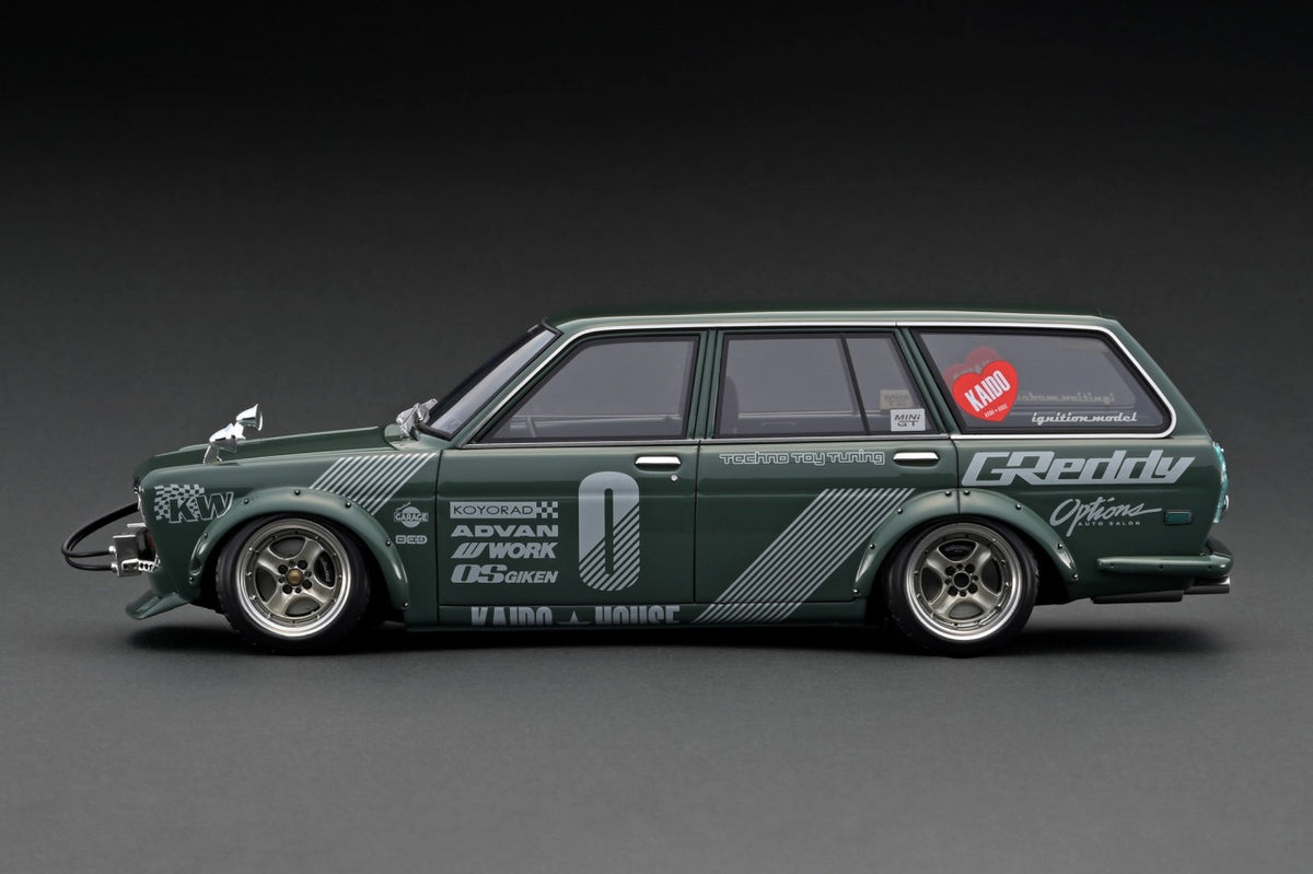 IG3147 Datsun Bluebird (510) Wagon Green – ignition model