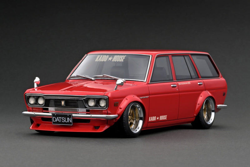 IG3152 Datsun Bluebird (510) Wagon Red – ignition model