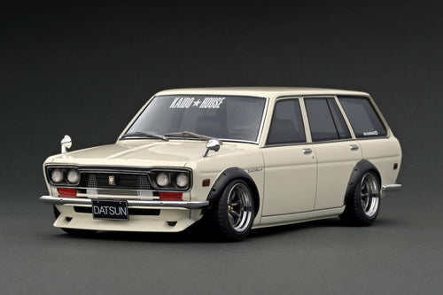 IG3153 Datsun Bluebird (510) Wagon White