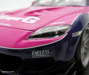 IG3181 Mazda RX-8 (SE3P) RE Amemiya Blue/Pink --- PREORDER (delivery in Q3 2024)