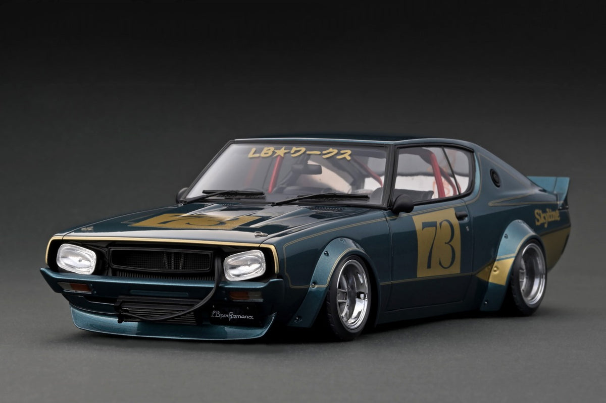 IG3216 LB-WORKS Kenmeri 2Dr Blue Green Metallic – ignition model
