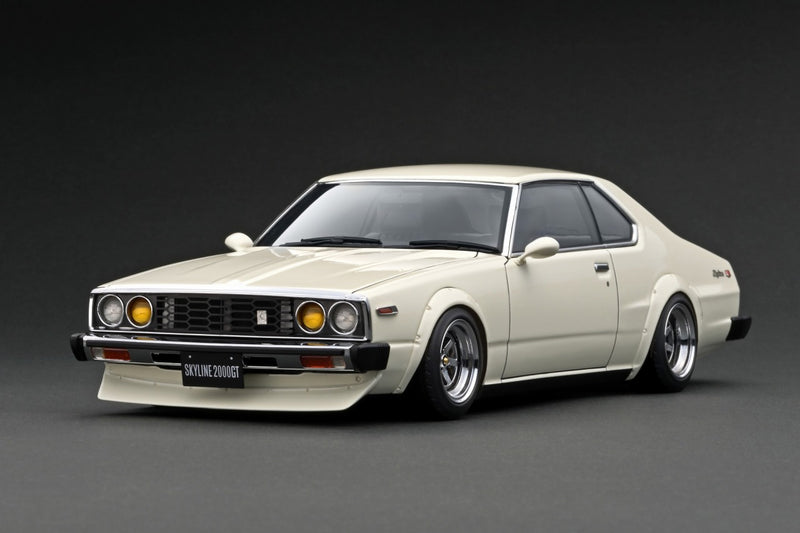 ☆ig3230☆ Nissan Skyline 2000 GT-ES ☆ IG3231 Nissan Skyline 2000 GT-ES (C210) White – ignition model