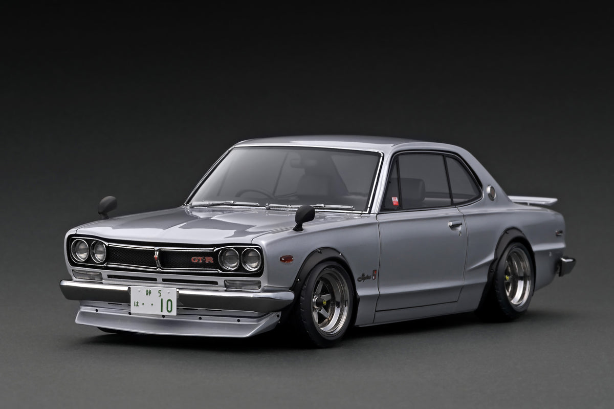 IG3234 Nissan Skyline 2000 GT-R (KPGC10) Silver With S20 Engine *IG-MO ...