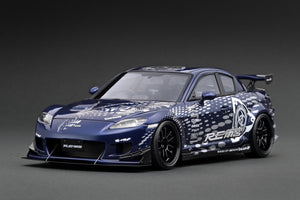 IG3243 Mazda RX-8 (SE3P) RE Amemiya Blue Metallic With Mr. Amemiya