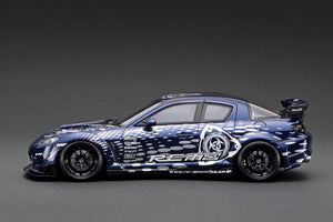 IG3243 Mazda RX-8 (SE3P) RE Amemiya Blue Metallic With Mr. Amemiya