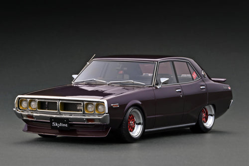 IG3270 Nissan Skyline 2000 GT-X (GC110) Purple --- PREORDER (delivery in Q3 2024)