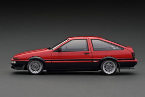 IG3281 Toyota Sprinter Trueno 3Dr GT Apex (AE86) Red/Black With Mr.Orido