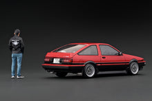 IG3281 Toyota Sprinter Trueno 3Dr GT Apex (AE86) Red/Black With Mr.Orido