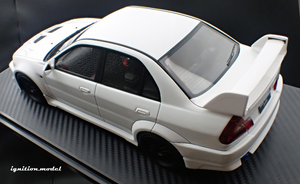 IG3663 Mitsubishi Lancer Evolution VI GSR T.M.E (CP9A) White