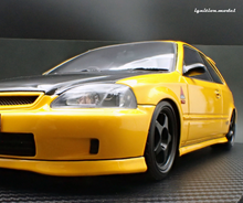 IG3629 INITIAL D Honda CIVIC (EK9) Type R Yellow  *carbon bonnet --- PREORDER (delivery in Q1 2025)