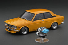 IG3304 Datsun Bluebird (510) Brown With L16 Engine --- PREORDER (delivery in Q4 2024)