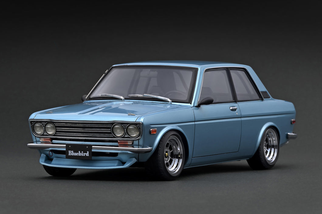 IG3307 Datsun Bluebird (510) Light Blue Metallic