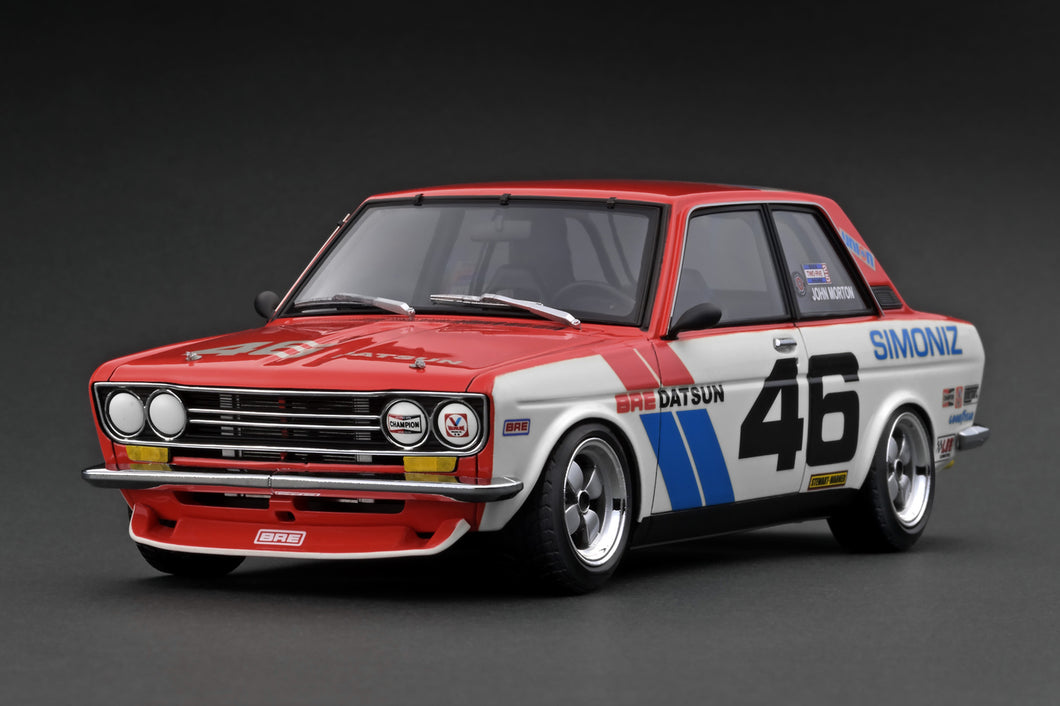 IG3308 Datsun Bluebird (510) White/Red #46 --- PREORDER (delivery in Q1 2025)