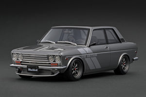 IG3310 Datsun Bluebird (510) Gun Metallic With L16 Engine