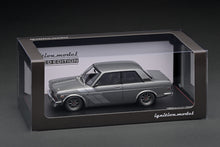 IG3310 Datsun Bluebird (510) Gun Metallic With L16 Engine --- PREORDER (delivery in Q4 2024)