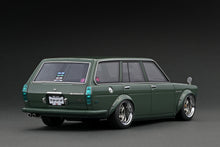 IG3355 Datsun Bluebird (510) Wagon Green With Mr. Jun Imai