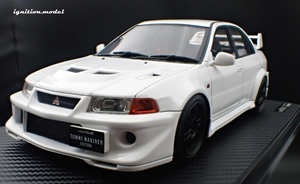 IG3663 Mitsubishi Lancer Evolution VI GSR T.M.E (CP9A) White --- PREORDER (delivery in Q1 2025)