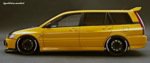 IG2773 Mitsubishi Lancer Evolution Wagon (CT9W) Yellow --- PREORDER (delivery in Q3 2024)