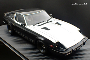 IG3517 Nissan Fairlady Z (S130) Black/Silver --- PREORDER (delivery in Q1 2025)