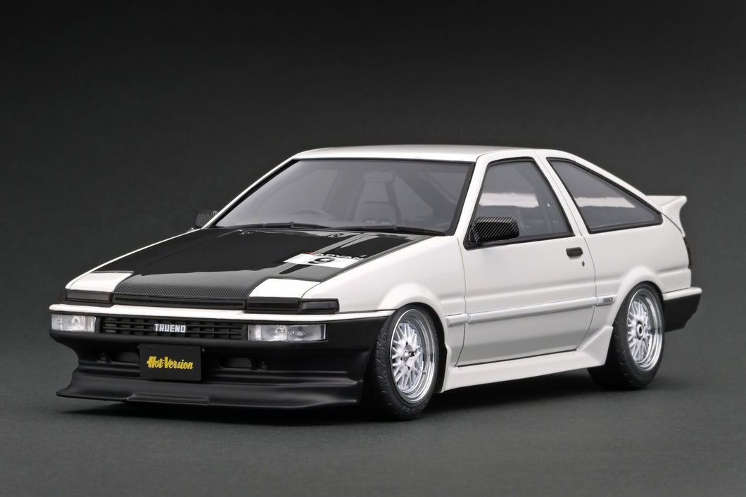 IG3488 Toyota Sprinter Trueno (AE86) 3Door TK-Street Early Ver. White --- PREORDER (delivery in Q2 2025)