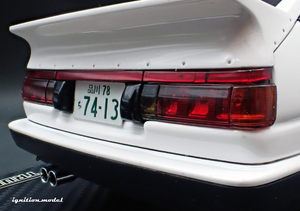 IG3489 Toyota Sprinter Trueno (AE86) 3Door TK-Street Late Ver. White --- PREORDER (delivery in Q2 2025)