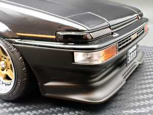 IG3490 Toyota Sprinter Trueno (AE86) 3Door GT Apex Black Limited --- PREORDER (delivery in Q2 2025)