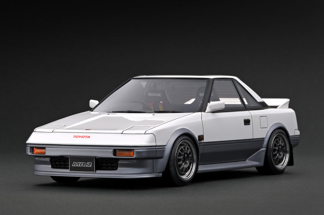 IG3505 Toyota MR2 (AW11) White/Silver --- PREORDER (delivery in Q1 2025)