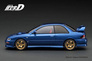 IG3539 INITIAL D SUBARU Impreza WRX type R  STi Version V (GC8) Blue With LED light --- PREORDER (delivery in Q1 2025)