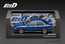 IG3539 INITIAL D SUBARU Impreza WRX type R  STi Version V (GC8) Blue With LED light --- PREORDER (delivery in Q1 2025)