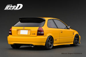 IG3541 INITIAL D Honda CIVIC (EK9) Type R Yellow --- PREORDER (delivery in Q1 2025)