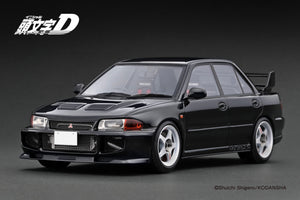 IG3543 INITIAL D Mitsubishi Lancer Evolution III GSR (CE9A) Black --- PREORDER (delivery in Q1 2025)