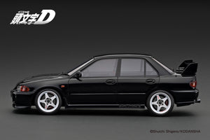 IG3543 INITIAL D Mitsubishi Lancer Evolution III GSR (CE9A) Black --- PREORDER (delivery in Q1 2025)