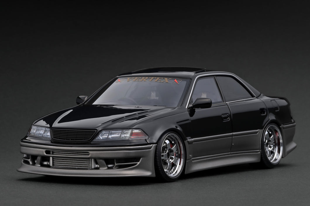 IG3579 VERTEX JZX100 MARK-II Black/Gun Metallic --- PREORDER (delivery in Q3 2025)