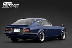 IG3591  NISSAN Fairlady Z (S30) Blue 湾岸MIDNIGHT Devil's Z  With Mr. Akio Asakura --- PREORDER (delivery in Q1 2026)